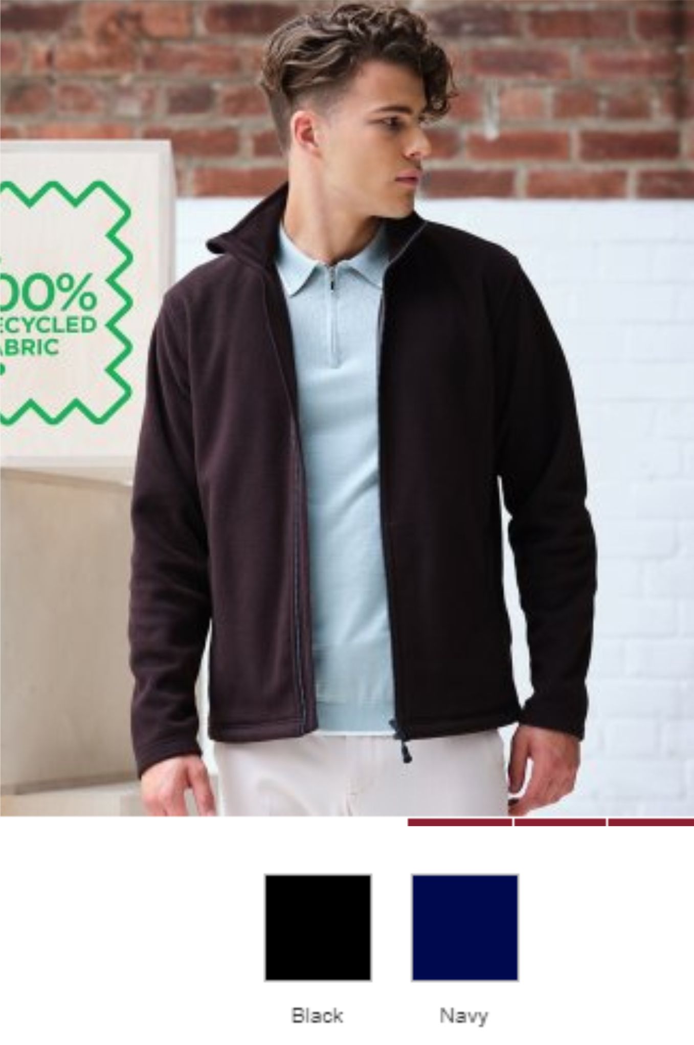 Regatta RG2101 Regatta Honestly Made Recycled Micro Fleece Jacke  Regatta RG2101 Regatta Honestly Made Recycled Micro Fleece Jacke